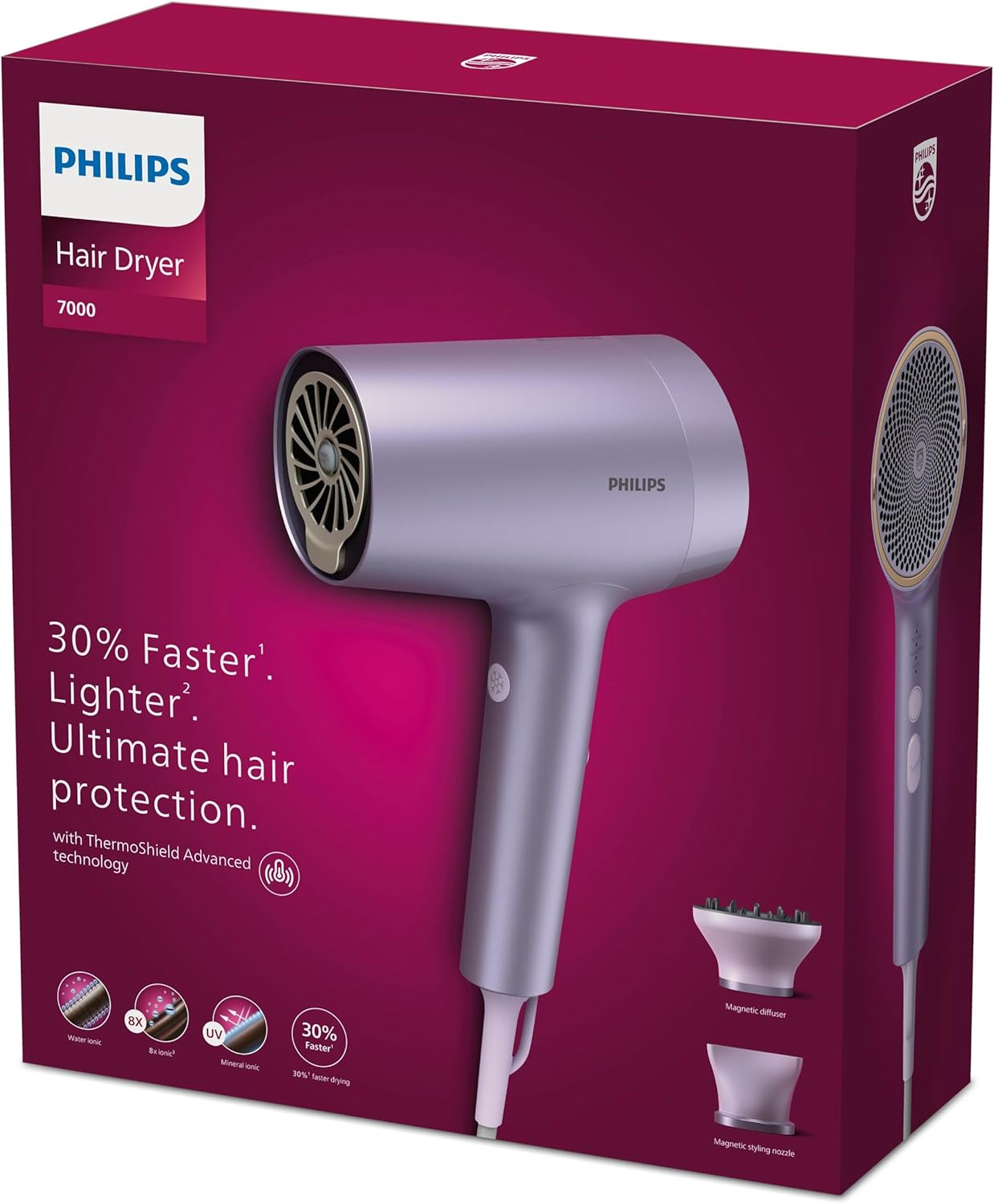 سشوار حرفه ای فیلیپس مدل BHD720